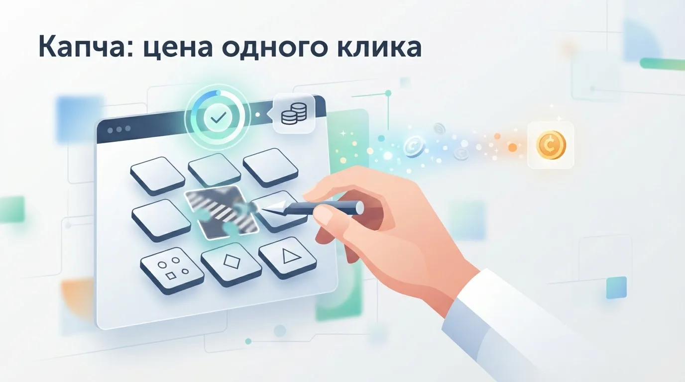 Капча: цена одного клика